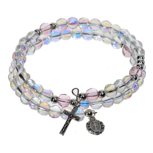 Cristal spring rosary bracelet 1