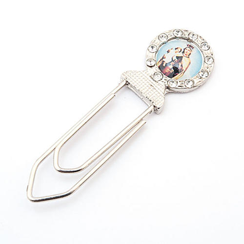 Paper clips with holy image and strass 6