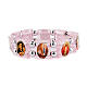 Bracciale multimmagine trasparente s3