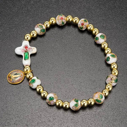 Bracciale decina cloisonnè  immagine 5