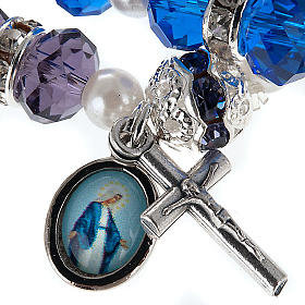 Pulseiras Variadas: Pulseira contas cristal strass