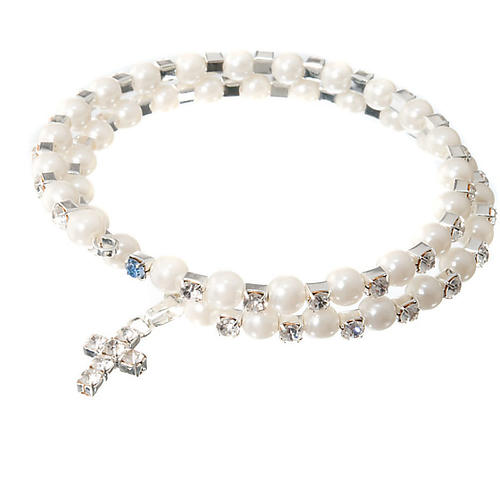 Crystal and strass bracelet 6