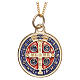 Croix pendentif,médaille S.Benoit s2