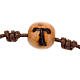 "Assisi" olive wood bracelet s2
