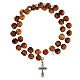 Olive wood spring rosary bracelet s1