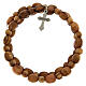 Olive wood spring rosary bracelet s2