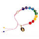 Wooden beads rope bracelet s3