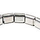 Stainless steel elastic saint bracelet s3