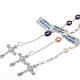 Bracciale decina argento 925 e perle di fiume s1