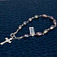 Bracciale decina argento 925 e perle di fiume s3