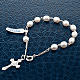 Bracciale decina argento 925 e perle di fiume s4