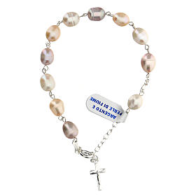 Pulseiras de Prata: Dezena pulseira prata 925 pérolas de água doce Pulseiras de Prata: Dezena pulseira prata 925 pérolas de água doce