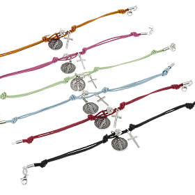Pulseira prata 925 e fio
