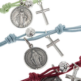 Pulseira prata 925 e fio
