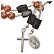Medjugorje rosary bracelet beige beads s7