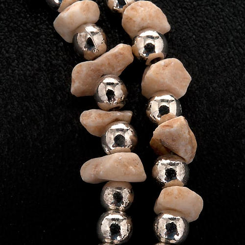 Medjugorje rosary bracelet stone beads 2