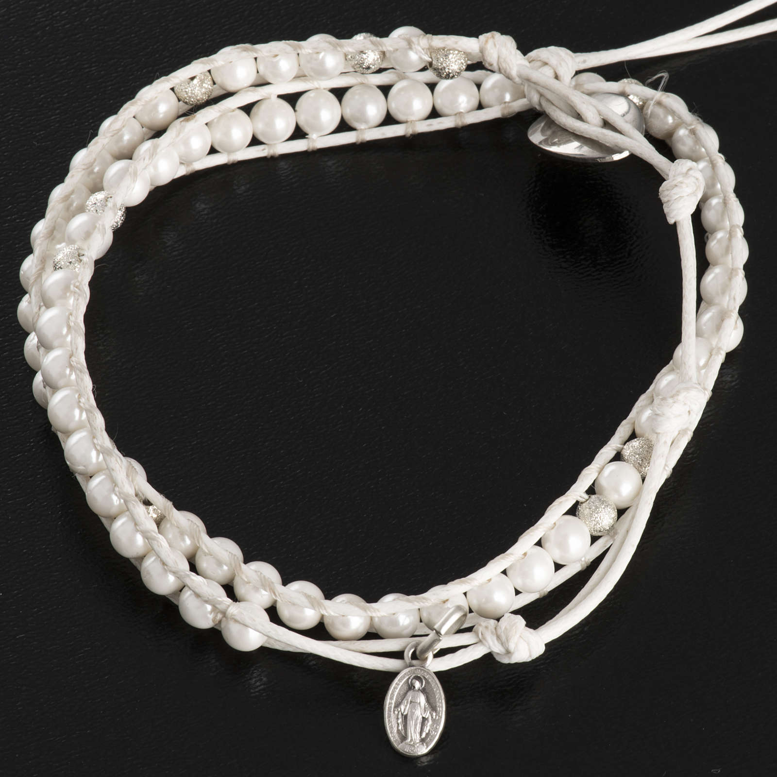 Mother of pearl bracelet 4mm | online sales on HOLYART.co.uk