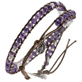 Armband Amethyst 4mm