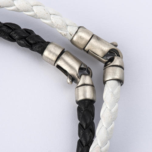 Bracelet Miraculeuse corde perles cristal et bois 5
