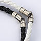 Bracelet Miraculeuse corde perles cristal et bois s5