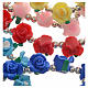 Elastic bracelet with roses s7
