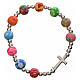 Elastic bracelet with Fimo beads 8mm s1
