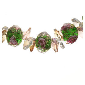 Bracciale Trinità elastico Cristallo Verde