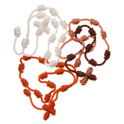 STOCK Bracelet basque en corde couleurs assorties 2