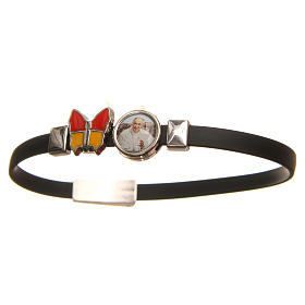 STOCK Bracelet with Pope Francis and charm