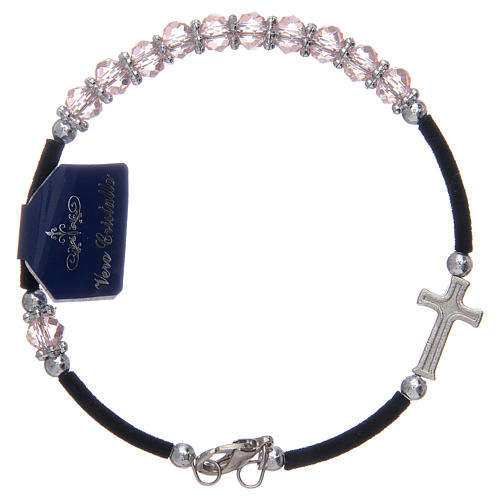 Dozen rosary bracelet assorted crystals 3