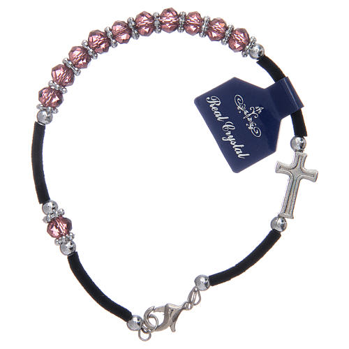 Dozen rosary bracelet assorted crystals 2