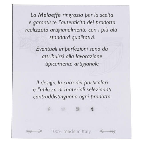 Bracelet élastique en hématite et médaille St Benoît 5