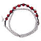 Bracciale decina con grani onice 6 mm s2