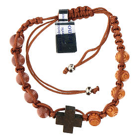 Bracciali decina: Bracciale decina legno chiaro 5 mm