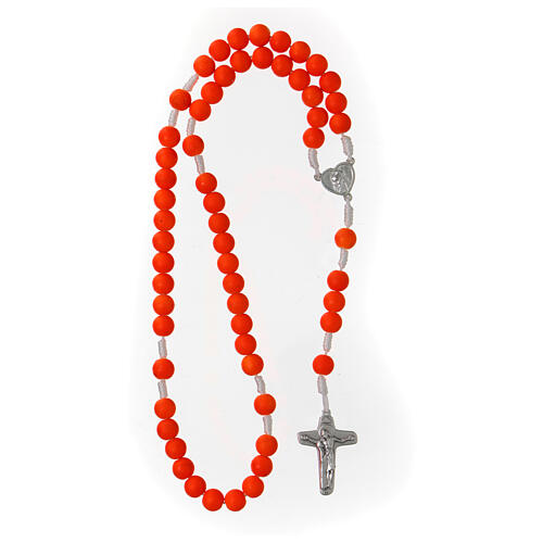 Bracelet en corde rouge réglable avec croix tau 3