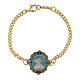 Bracelet in golden copper with angel s1