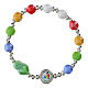 Bracciale elastico Giubileo 2025 decina colorato s4