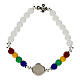 Jubilee 2025 bracelet with elasticated ceramic beads s3