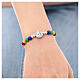 Jubilee 2025 bracelet with elasticated ceramic beads s4