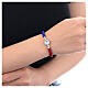 Bracciale Giubileo 2025 pietre ceramica colorate s2
