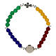 Bracciale Giubileo 2025 pietre ceramica colorate s3