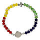 Bracelet of colourful crystal, Jubilee 2025 s3