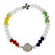 Crystal bracelet of Jubilee 2025, white stones s3