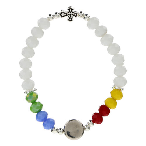 Bracelet élastique Jubilé 2025 coloré 3