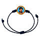 Bracciale corda Carlo Acutis blu s1