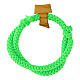 Pulsera cuerda verde Tau madera olivo Carlo Acutis s2