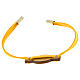 Bracelet Jubilé 2025 cordon plat jaune bois olivier s3