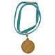 Jubilee necklace, light blue flat rope and olivewood pendant, Monastery of the Poor Clare Nuns of Albano Laziale s3