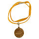 Collar Jubileo amarillo ajustable colgante de olivo s1