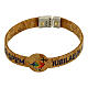 Bracciale Giubileo 2025 in sughero chiusura metallo 20 cm s1